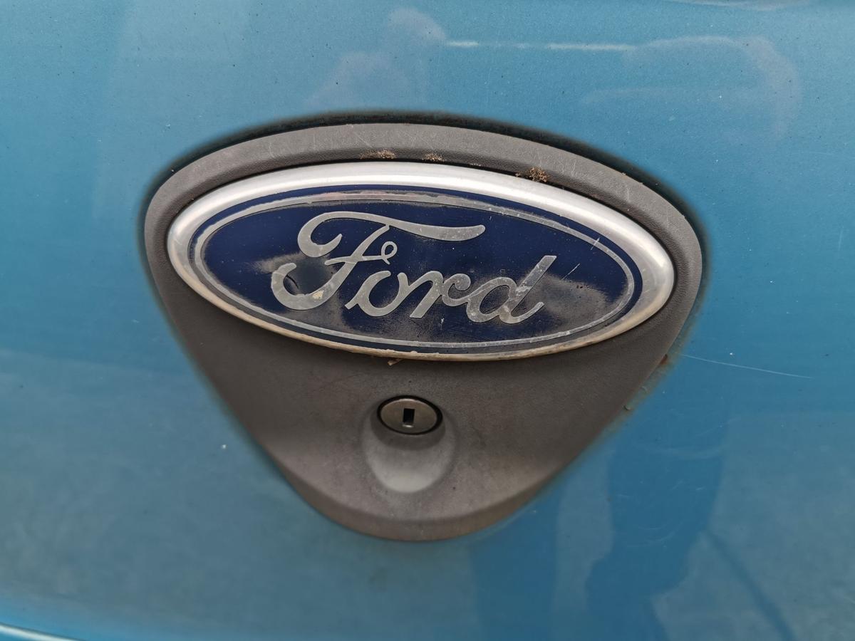 Ford KA RU8 Heckklappe Klappe Deckel hinten mit Scheibe Scuba Blau ROHBAU