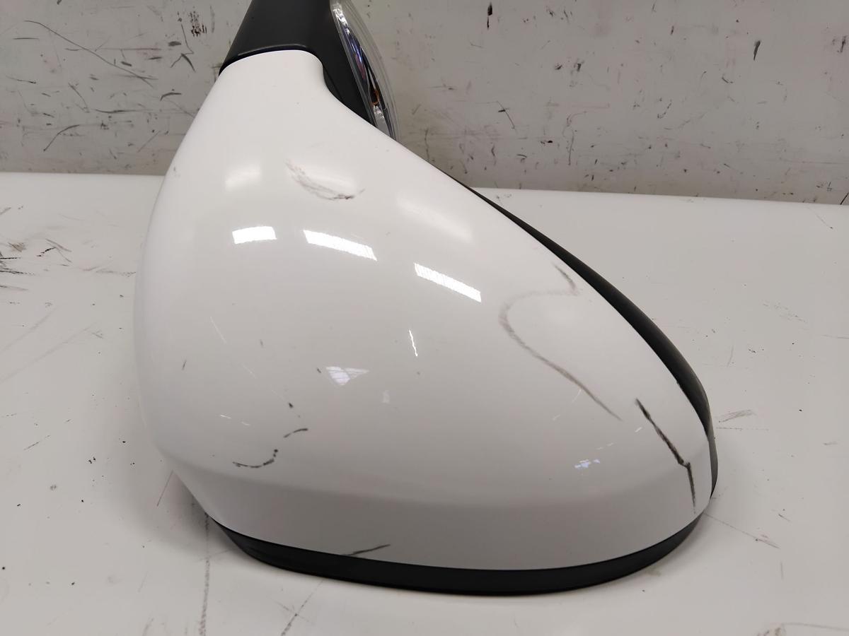 Peugeot 308 orig.Au&szlig;enspiegel rechts elektrisch&beheizt 6Pin+2Pin BJ2010 EWP Schneewei&szlig;