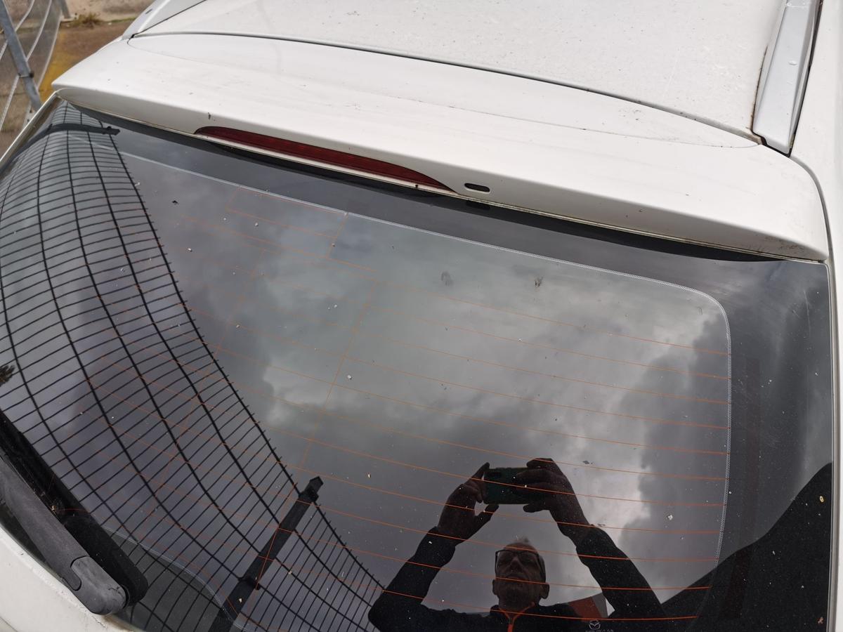 Mazda 6 GH Sport Kombi Heckklappe Klappe Deckel hinten Roh 34K Crystal White Perl