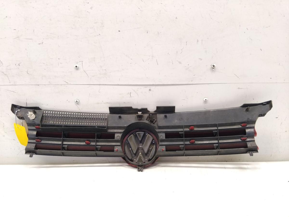 VW Golf 4 1 original K&uuml;hlergrill flashrot LP3G mit Emblem Bj.1999