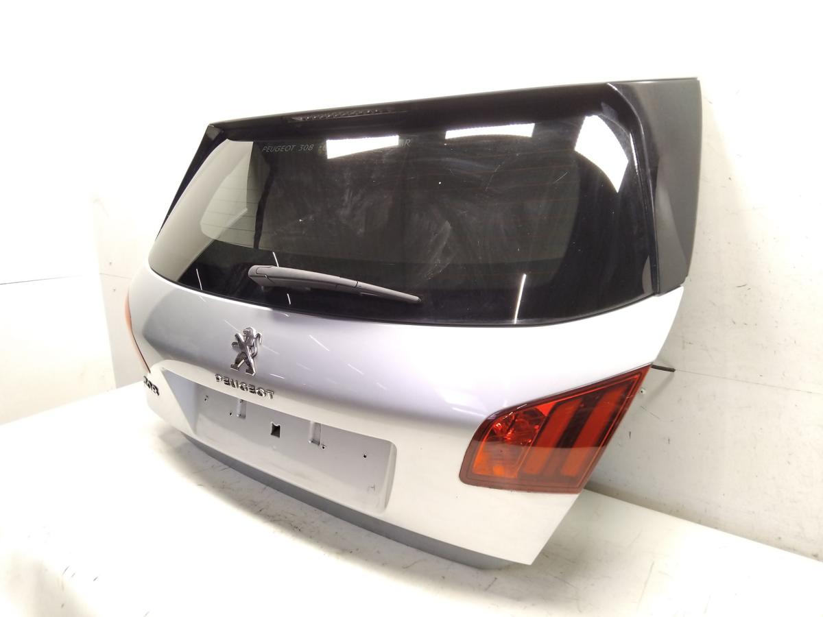 Peugeot 308 II Heckklappe silber mit Heckscheibe und Kamera Bj.2015