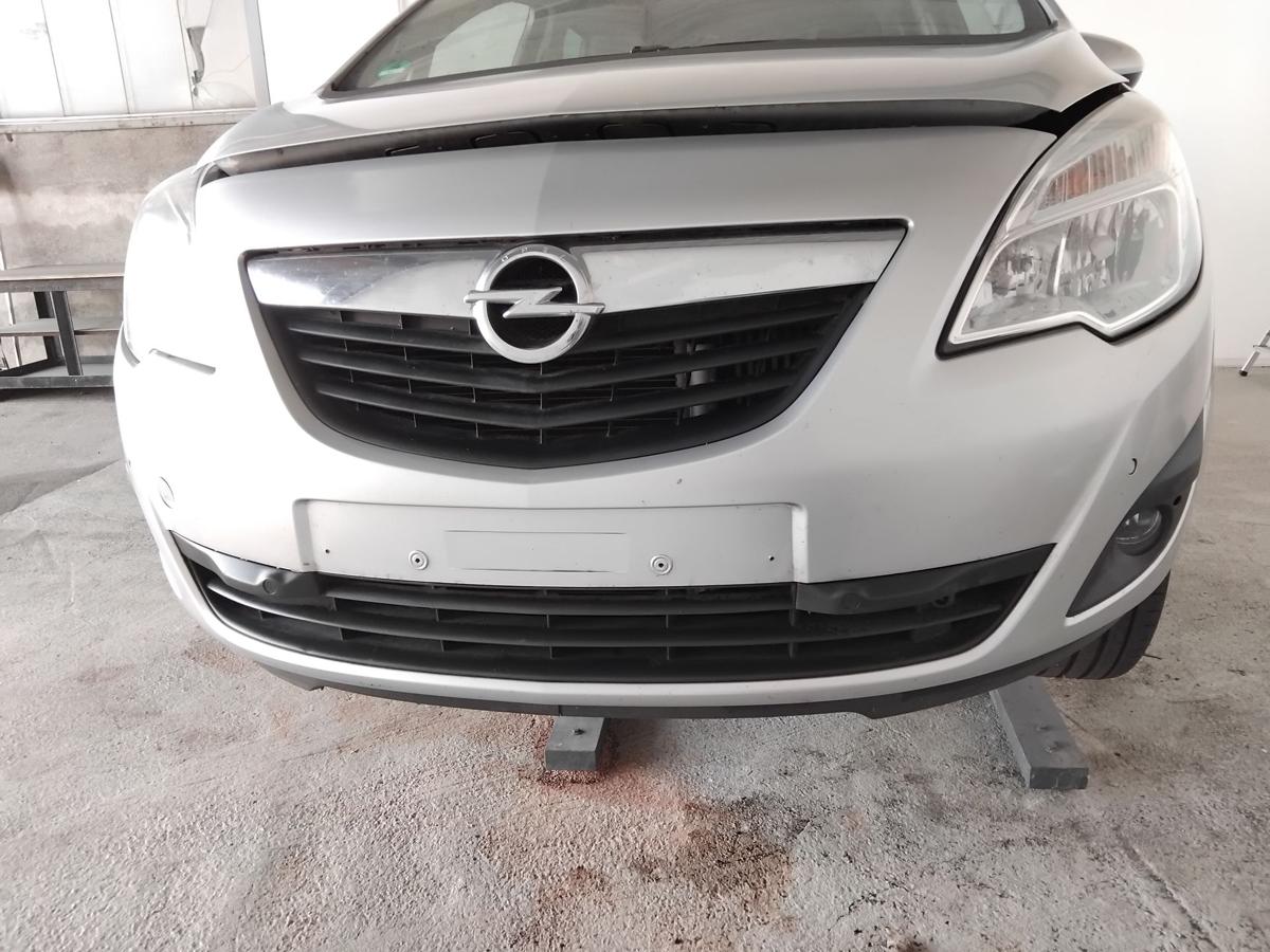 Opel Meriva B orig.Stoßfänger Stoßstange vorn mit PDC&Grill BJ2012 GAN argonsilber