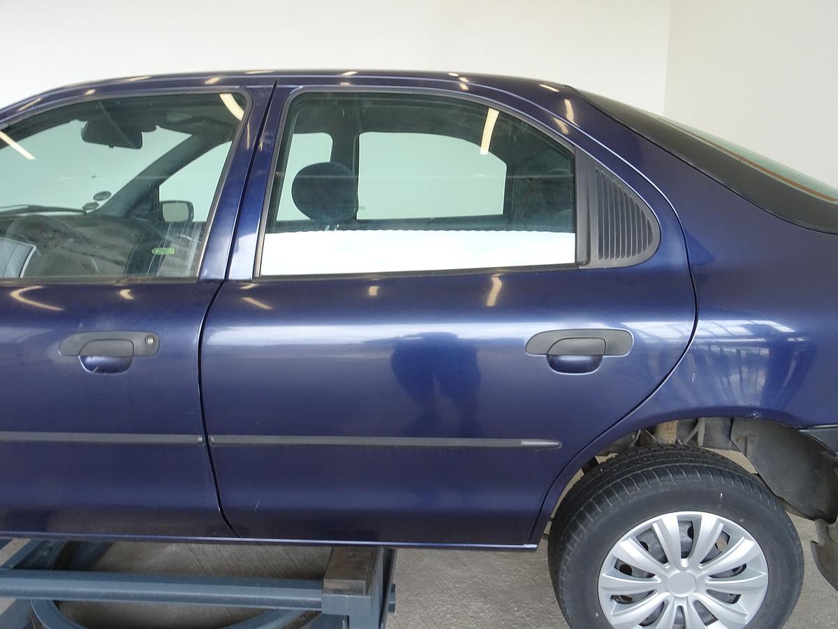 Ford Mondeo 1 original Tür hinten links Lugano-Blau Fließheck Bj.1996