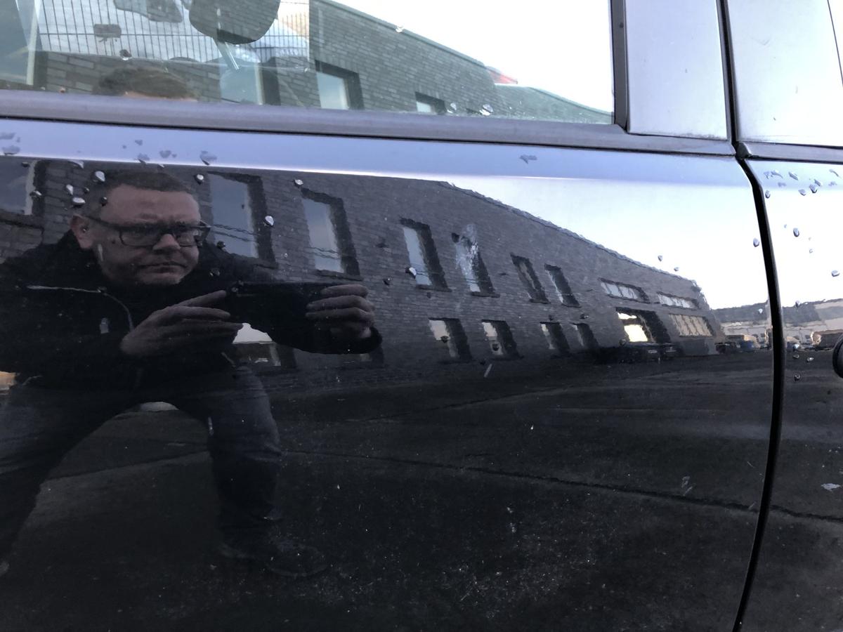 VW Polo 9N3 ab 05 Tür hinten rechts Fondtür L041 Brillantchwarz Rohbau