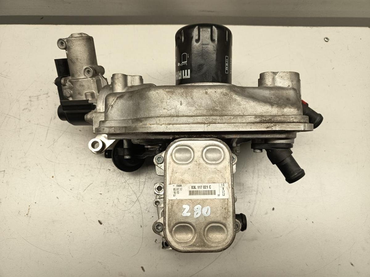 VW T5 original AGR Ventil Abgask&uuml;hler 2.0 BiTDI CFCA 03L115512D Bj 2010