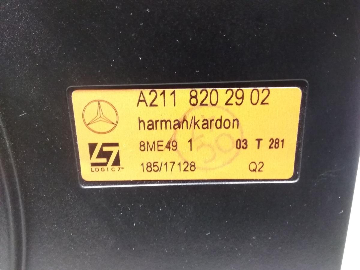 Mercedes E-Klasse S211 original Subwoofer Harman Kardon A2118202902 Bj.2003