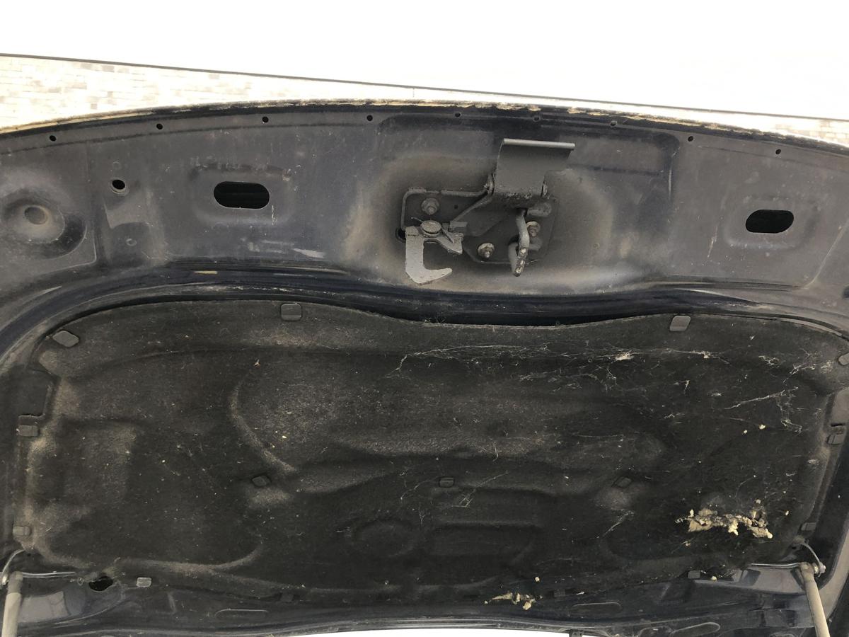 VW Touareg 7L Motorhaube Haube Klappe Deckel vorn Alu LA5G Perlblau 02-06