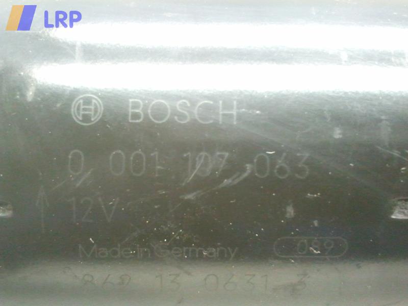 Citroen Berlingo MFLFX Anlasser Starter 0001107063 BOSCH 1.8 66kw LFX BJ1998