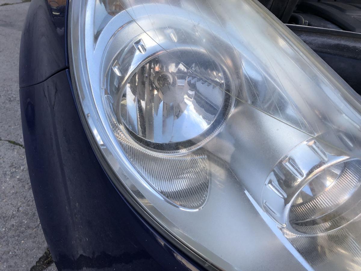 Opel Corsa D Scheinwerfer rechts Frontscheinwerfer Halogen OEM Trüb bis 2010