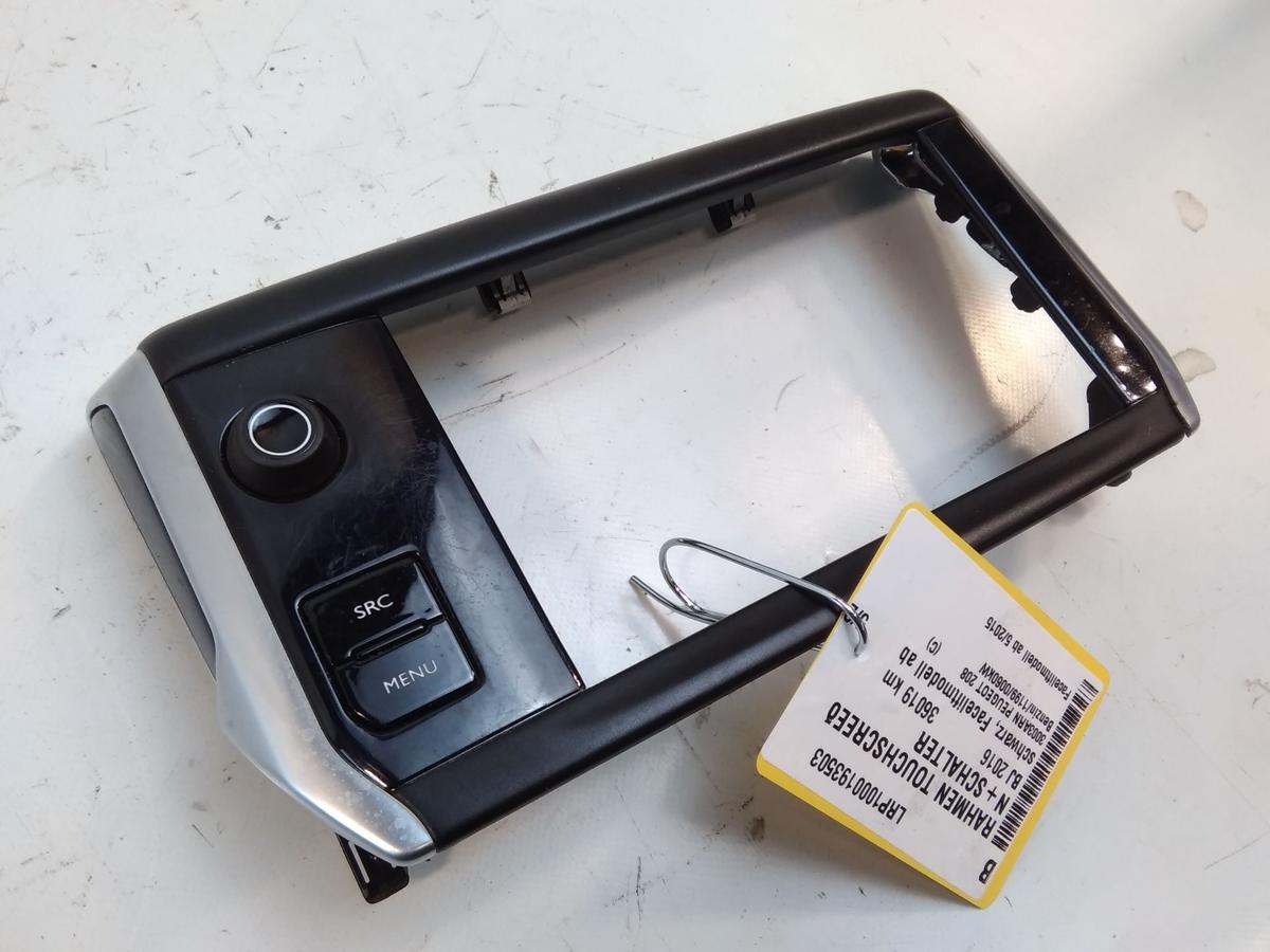 Peugeot 208 original Plastikrahmen Display Touchscreen mit Schalter Bj.2016