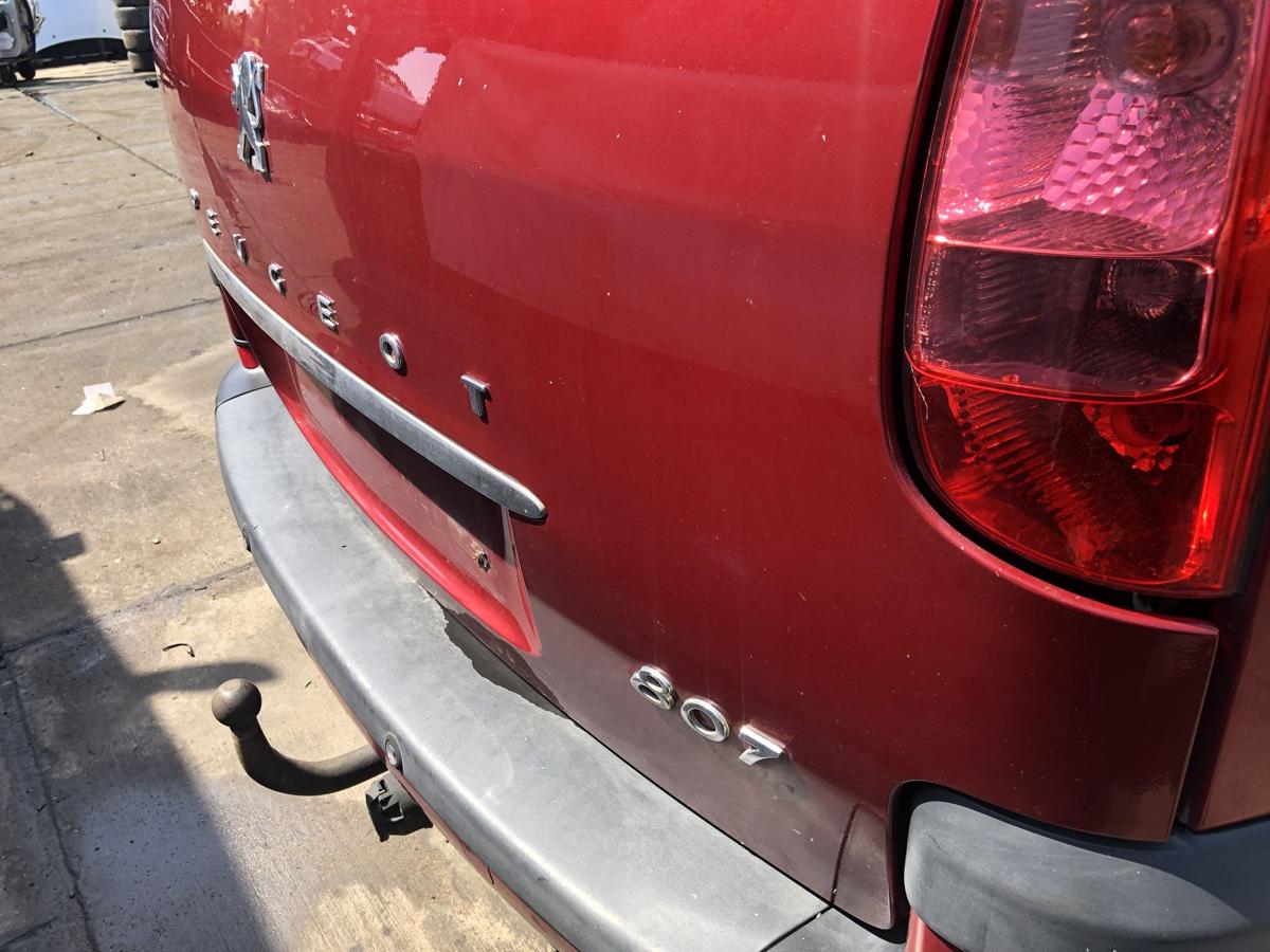 Peugeot 807 original Heckklappe mit Scheibe KKQ Tiefrot Bj 2004
