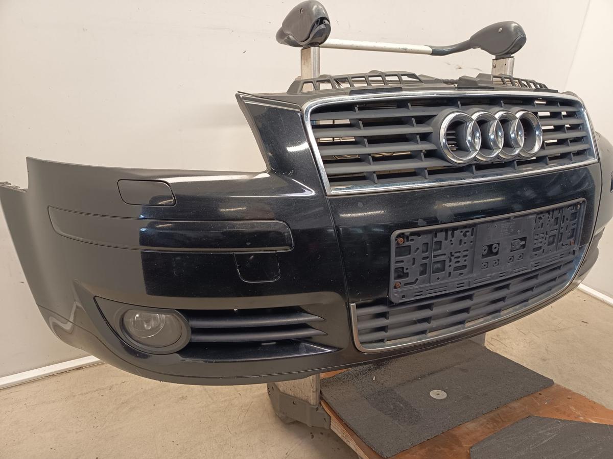 Audi A3 8P original Sto&szlig;stange vorne LY9B Brillantschwarz vor Facelift Bj 2004
