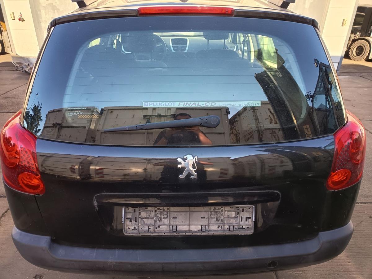 Peugeot 207SW original Heckklappe mit Scheibe EXL schwarz Baujahr 2009