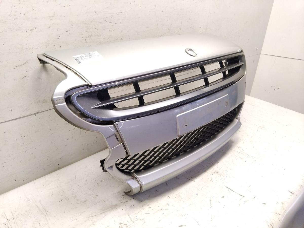 Smart Forfour 454 orig. Sto&szlig;f&auml;nger vorn Frontmittelteil starlightsilver Bj.2004