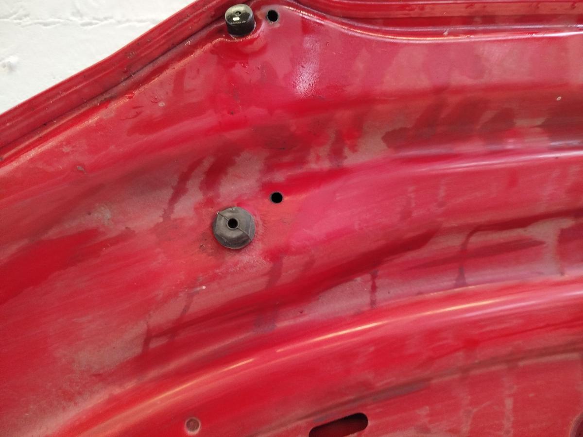 Audi A3 8P bis 2005 Motorhaube Haube Klappe Deckel vorn LY3J Brilliantrot