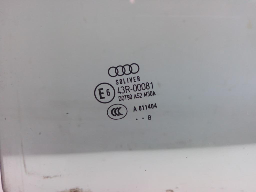 Audi A4 8K BJ2008 Scheibe Türscheibe Tür hinten links Avant Kombi