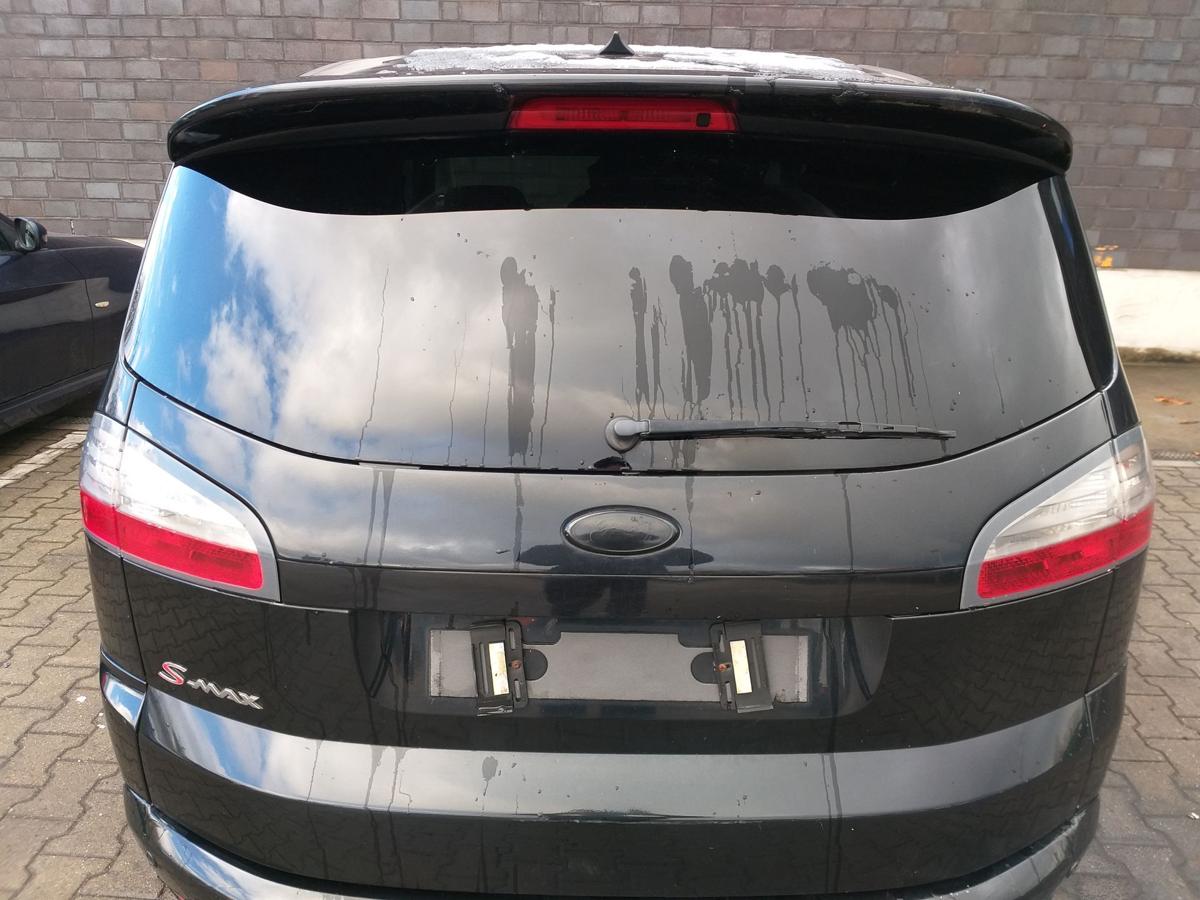 Ford S Max original Heckklappe mit Heckscheibe Panther Schwarz Metallic Bj.2006