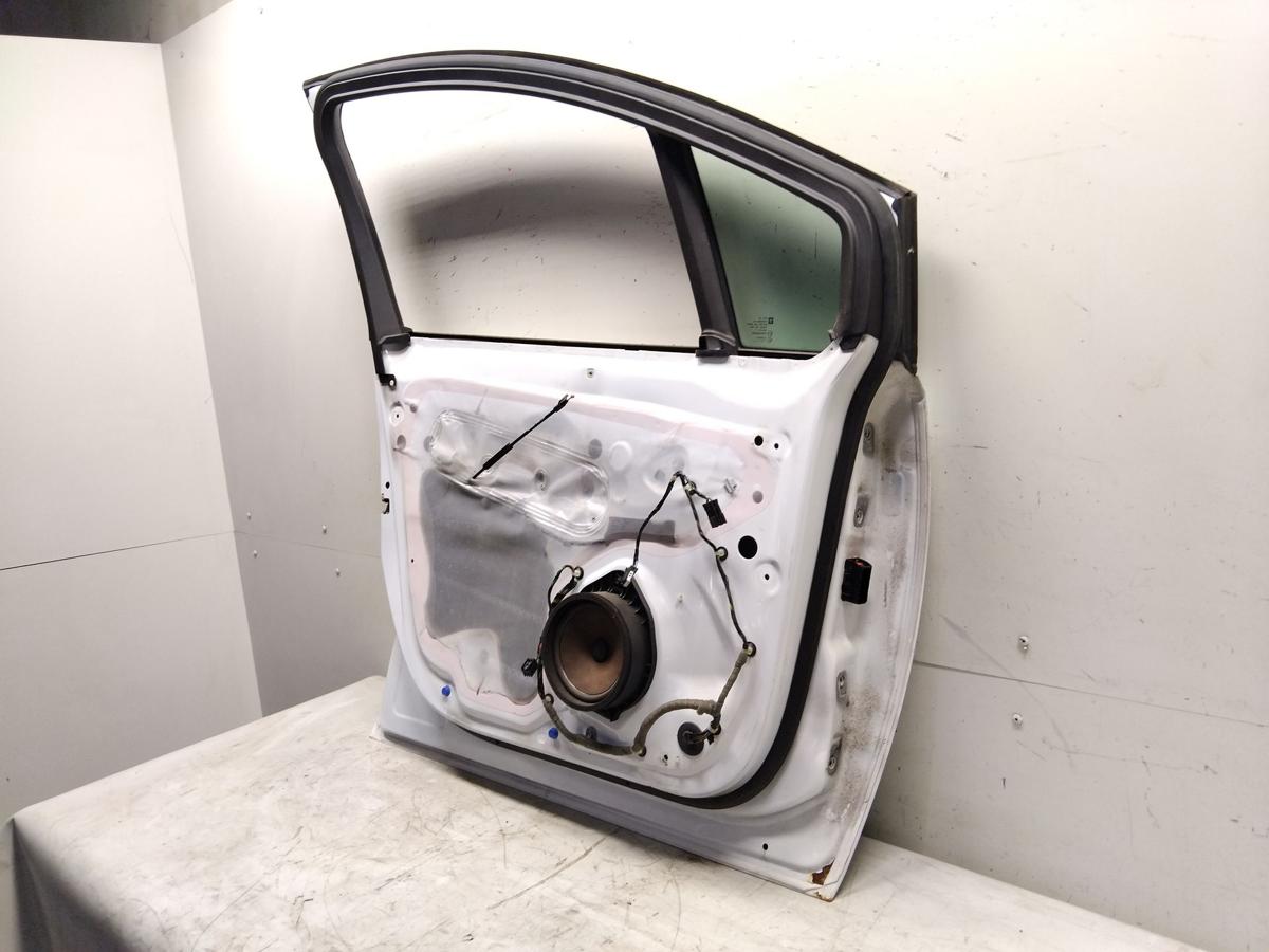 Opel Meriva B original T&uuml;r vorn links Fahrert&uuml;r casablancaweiss BJ2011