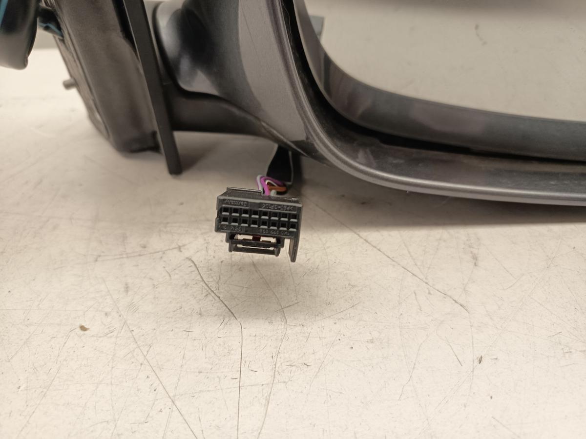 VW Touran 1T original Au&szlig;enspiegel rechts elektrisch LD7X Platingrau Bj 2005