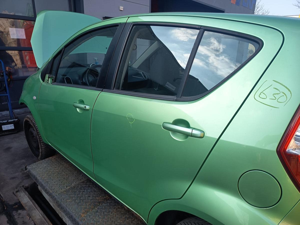Suzuki Splash original T&uuml;r hinten links Fond ZJD Splash green Bj 2008