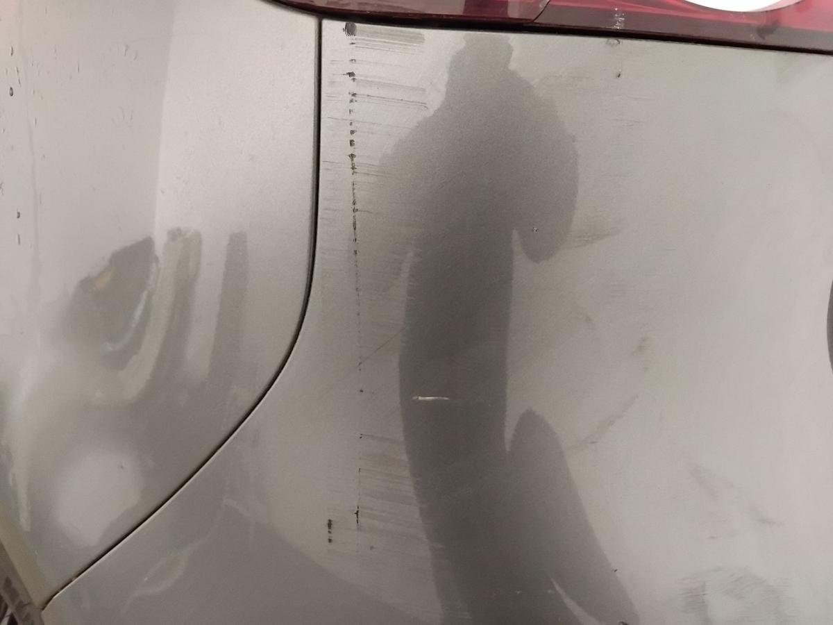 VW Golf Plus 5M original Sto&szlig;f&auml;nger Sto&szlig;stange hinten BJ2006 LA7T unitedgrey