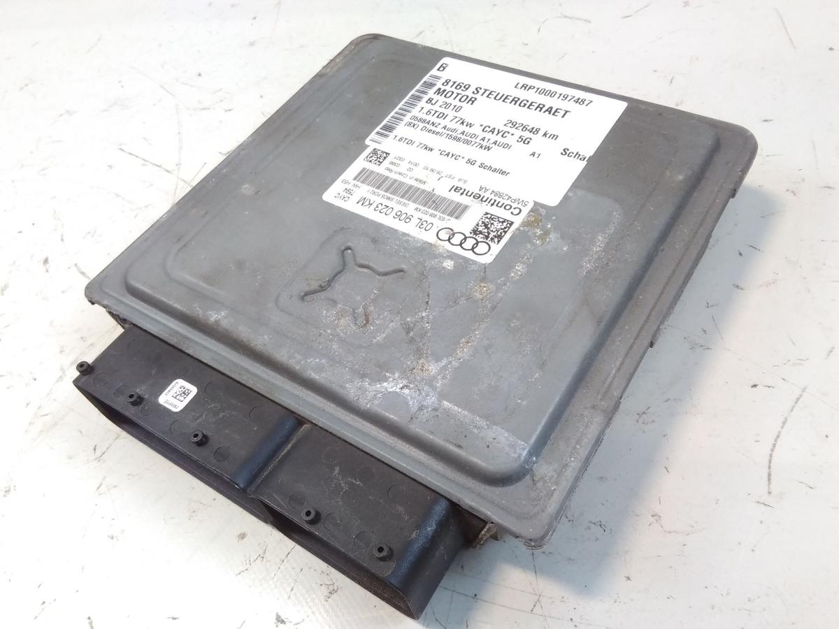 Audi A1 8X original Motorsteuerger&auml;t 1.6TDI 77kw CAYC BJ2010 03L906023KM