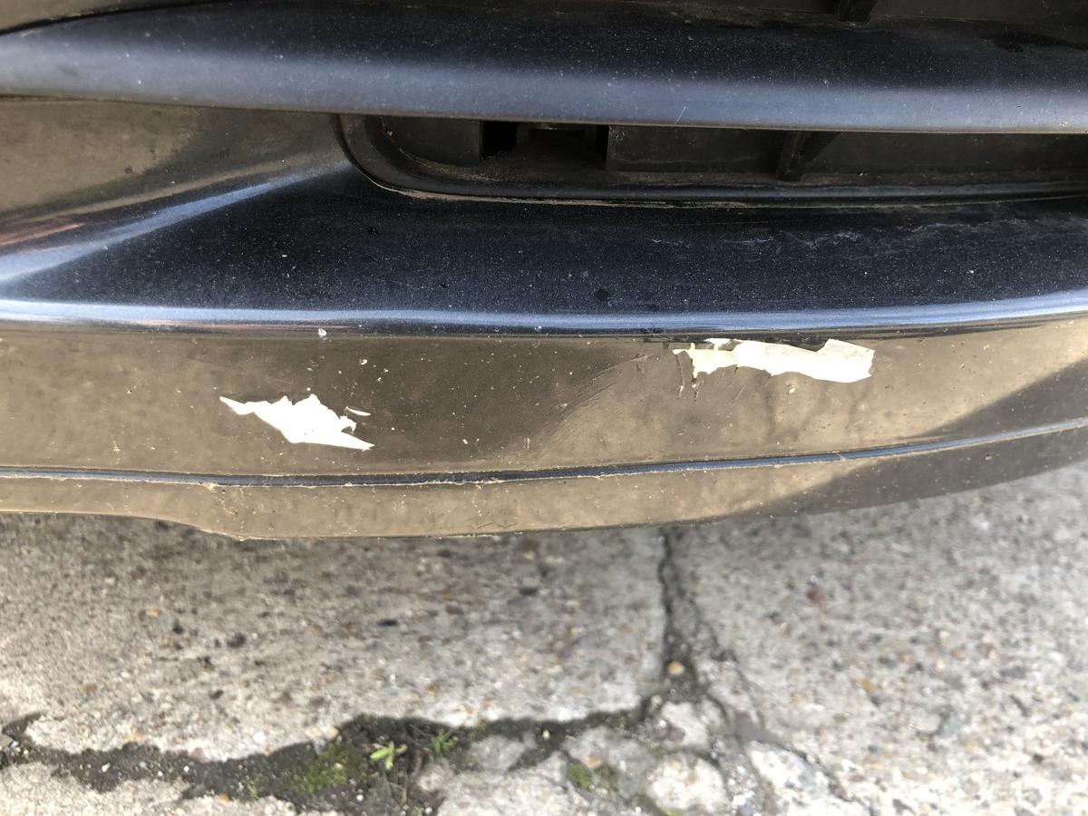 Audi A3 8P bis 2005 Sto&szlig;f&auml;nger vorn Frontsch&uuml;rze mit Nebel LZ9W Ebonyschwarz