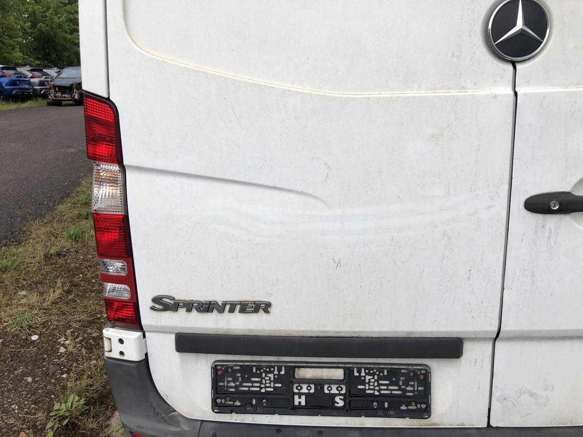 Mercedes Sprinter W906 Hecktür Heckflügeltür Flügeltür links H2 Dachhöhe weiss
