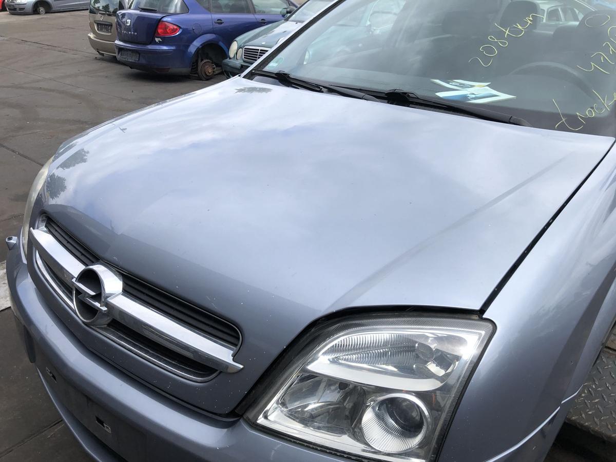 Opel Vectra C orig Motorhaube Klappe/Deckel vorn/Front Z163 Lichtsilber Bj 2004