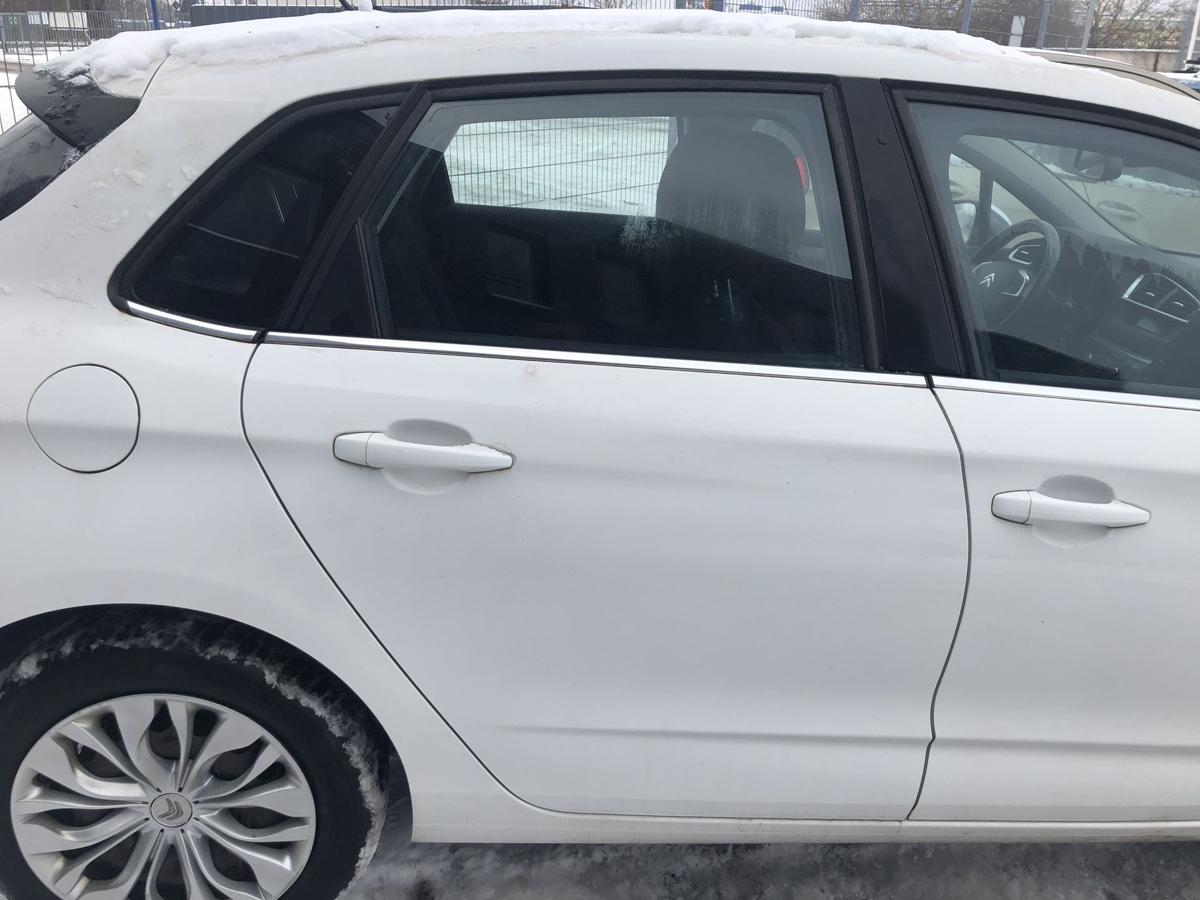 Citroen C4 II Typ N T&uuml;r hinten rechts Fondt&uuml;r im Rohbau EWP weiss Banquise