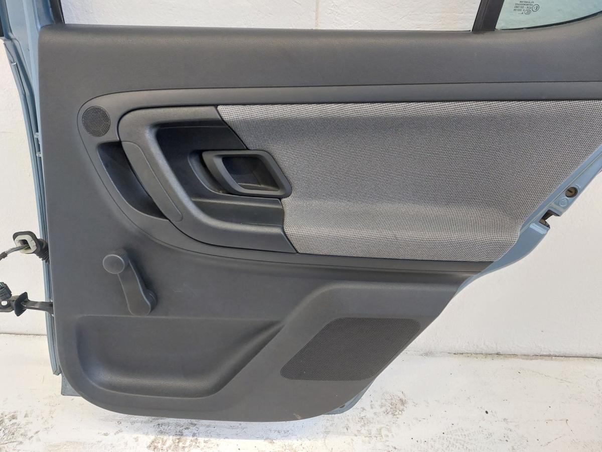 Skoda Fabia 5J T&uuml;r hinten rechts Fondt&uuml;r 5-t&uuml;rer 2006-2014 LF5X grau