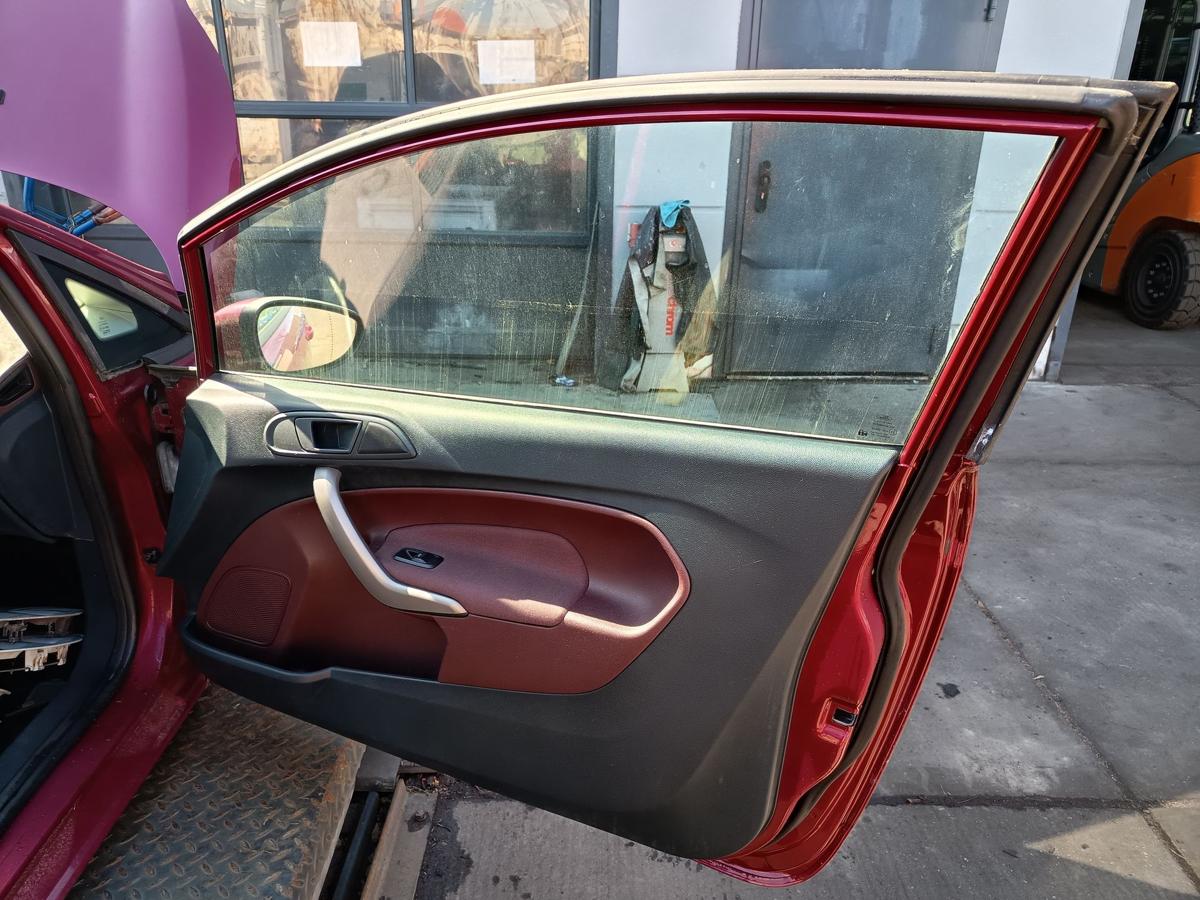 Ford Fiesta MK7 original T&uuml;r rechts Hot Magenta vor Facelift Baujahr 2009