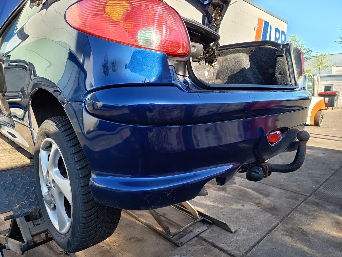 Peugeot 206CC original Sto&szlig;stange F&auml;nger hinten Heck KPL Montebello Bj2006