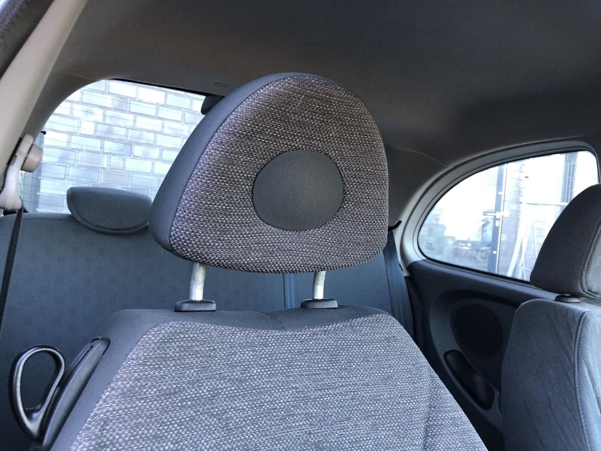 Nissan Micra K12 Sitz vorn rechts Beifahrersitz vom 3 türer Stoffsitz Autositz