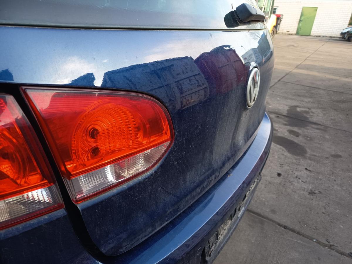 VW Golf VI 5K1 Heckklappe mit Scheibe und Spoiler D5Q Shadow Blue Bj 2011