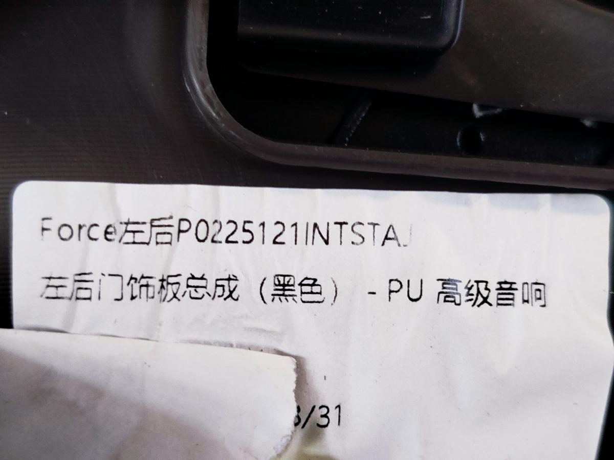 NIO ET7 Elektro Türverkleidung hinten links Fondtür Innenverkleidung Tür OEM