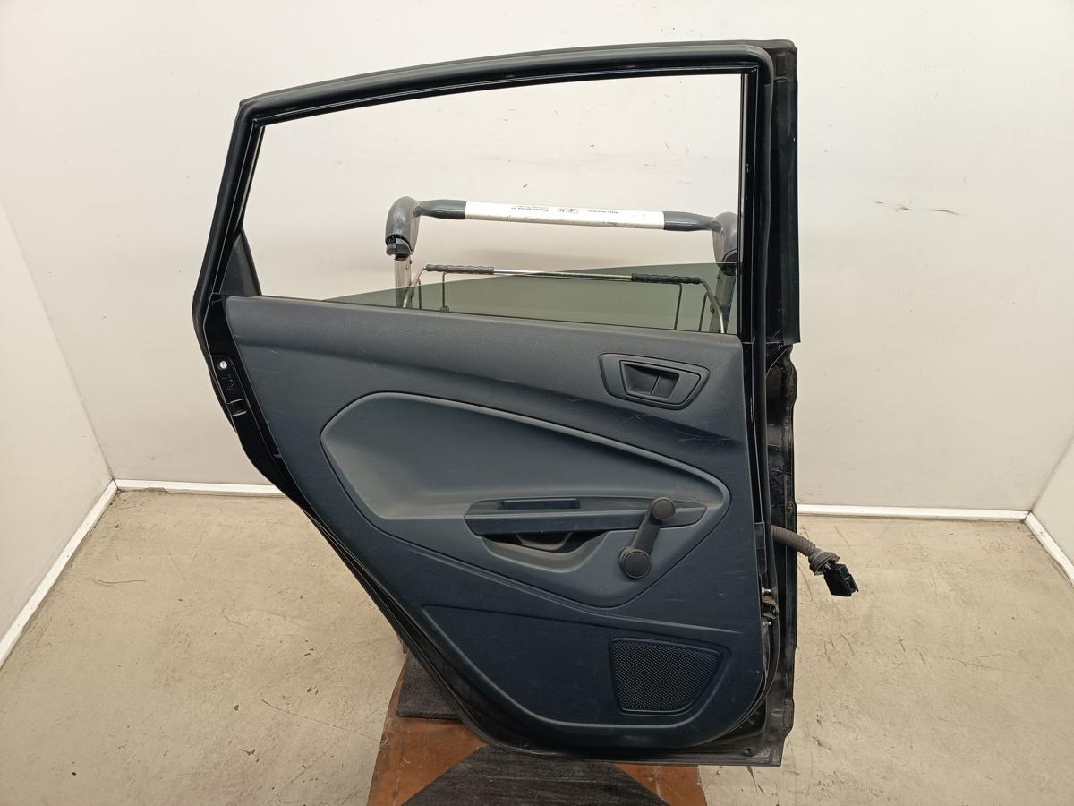 Ford Fiesta Mk7 original T&uuml;r hinten links Fond Pantherschwarz Bj 2011