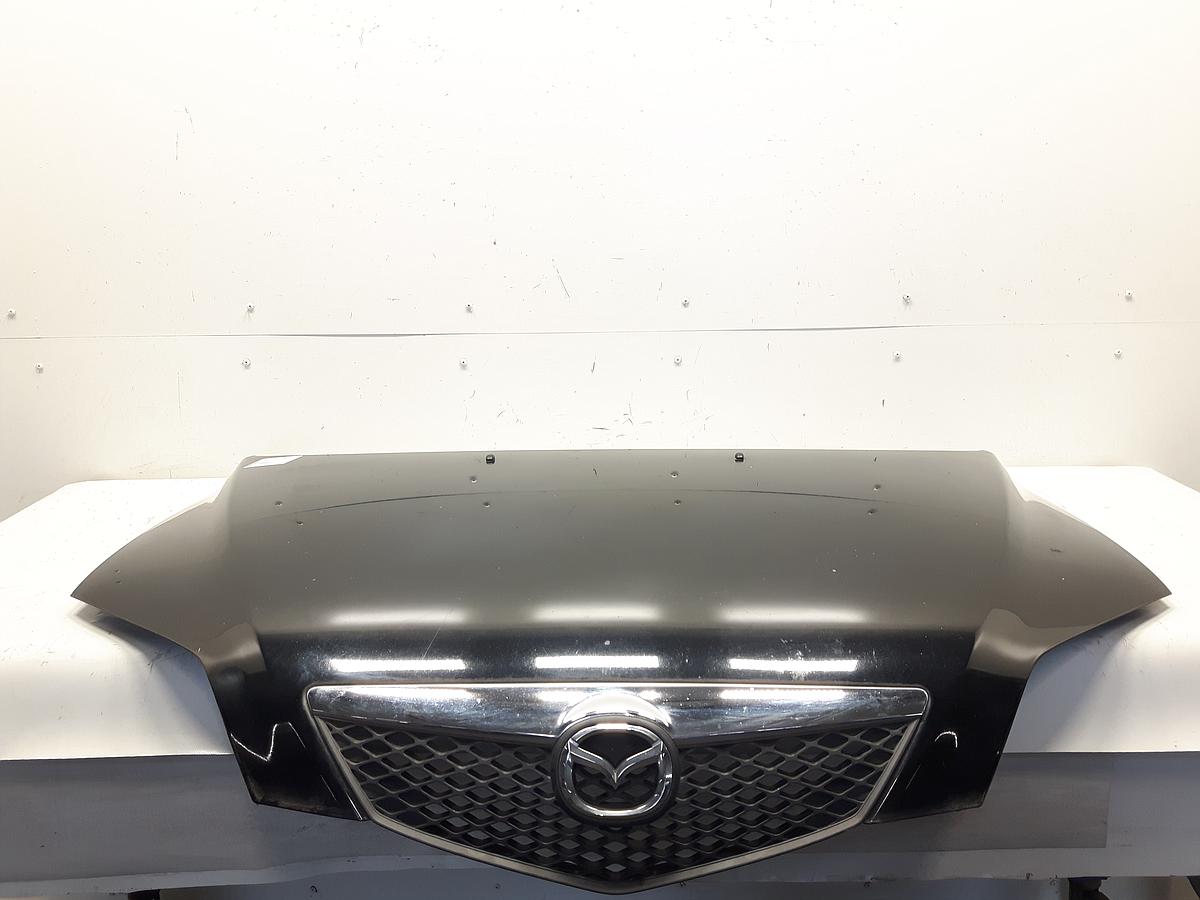 Mazda 2 DY original Motorhaube schwarzmetallic mit Grill Bj.2006