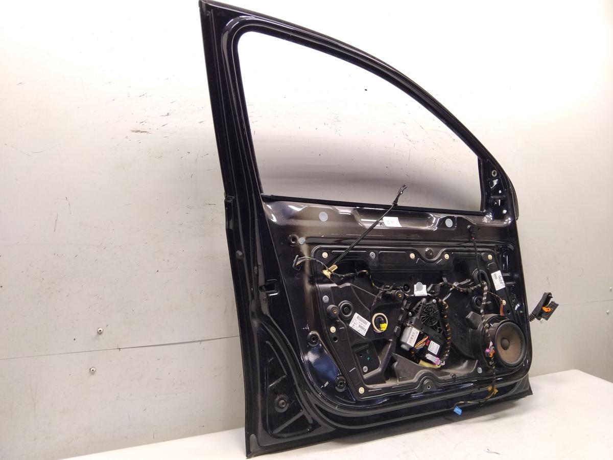 VW Golf 6 Tür vorn links Fahrertür 5-türig LC9X Deep Black BJ2011 Fließheck