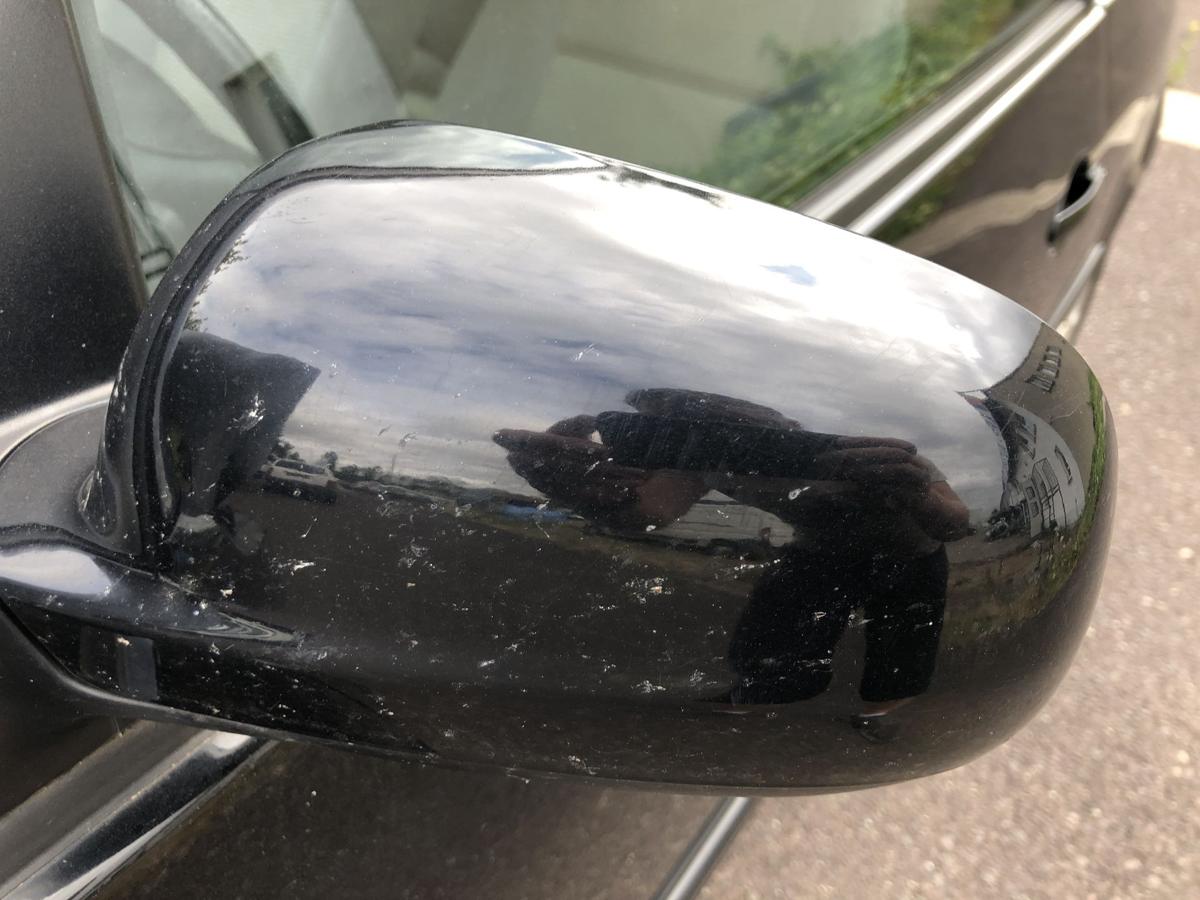 VW Lupo 6X Au&szlig;enspiegel links Seitenspiegel manuell L041 Brillantschwarz