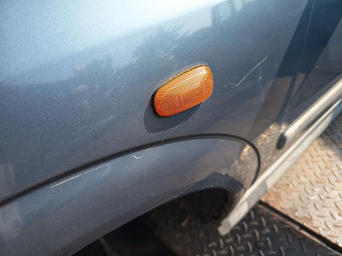 Opel Astra G original Kotfl&uuml;gel links Seitenteil Z293 Premiumblau Bj 1999