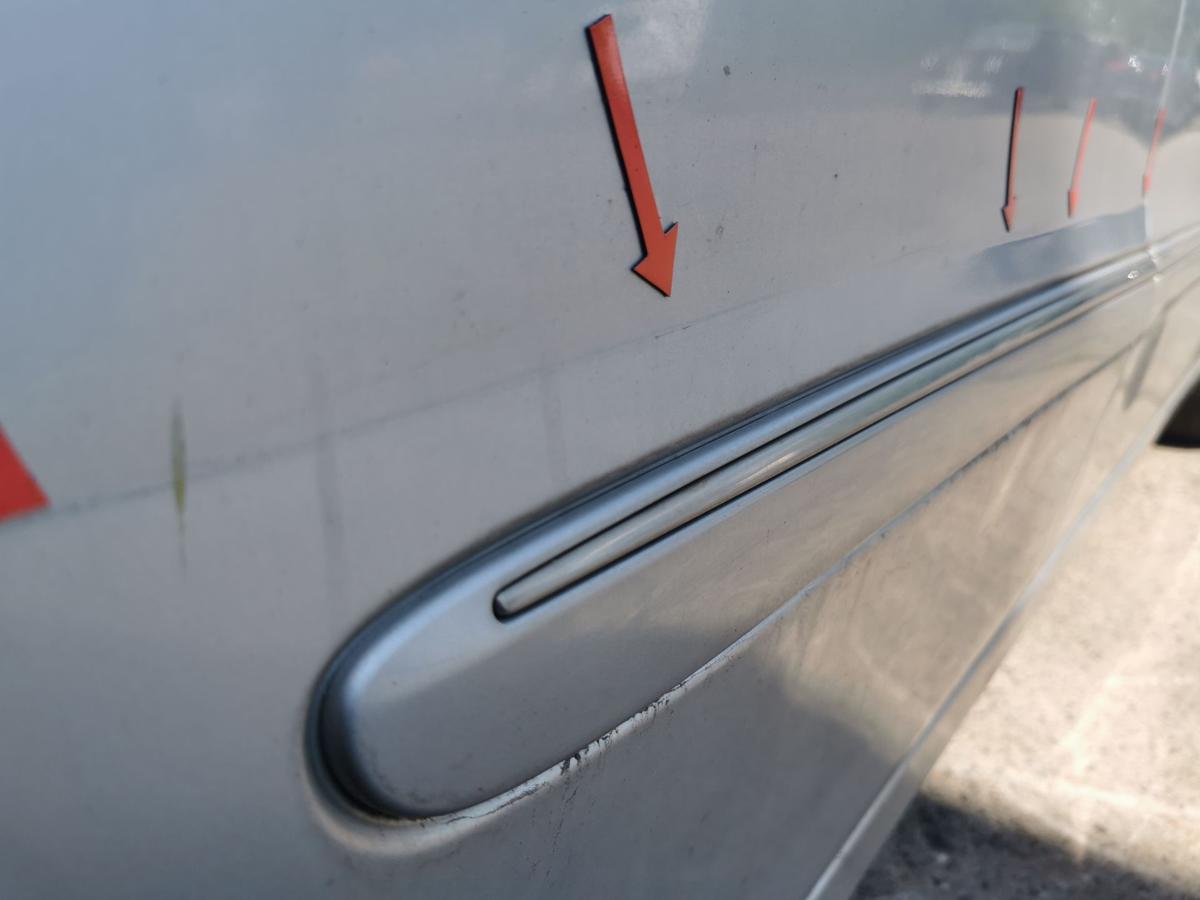 Mercedes E Klasse S211 Tür hinten rechts Kombi 744 Brillantsilber TEXT BILDER