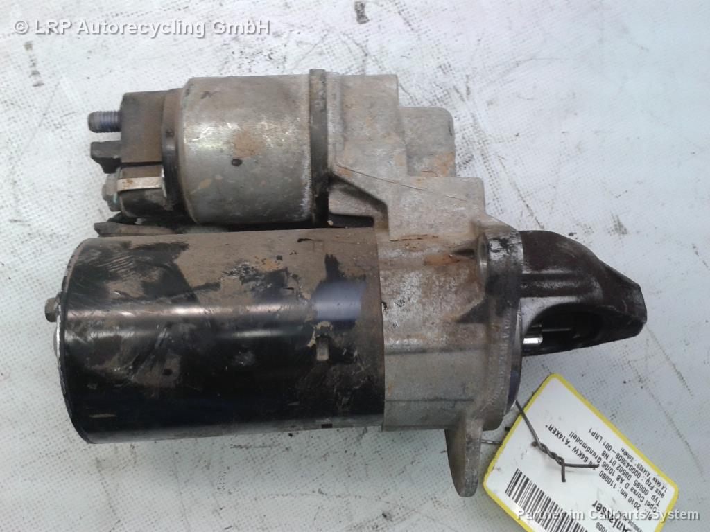 Opel Corsa D BJ2010 original Anlasser Starter 0001107493 BOSCH 1.4 64kw A14XER