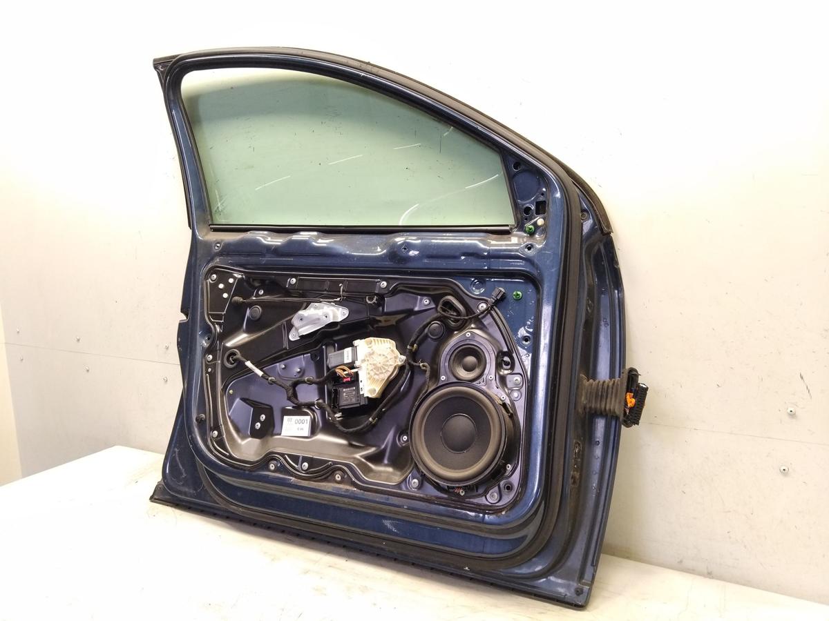 VW Passat 3C B6 Tür vorn links Fahrertür bluegraphitmetallic LC5F BJ2007