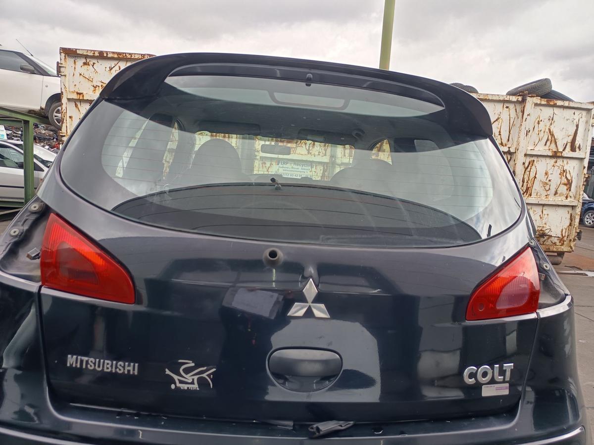 Mitsubishi Colt Z30 3-TRG orig Heckklappe mit Spoiler X42 Pantherschwarz Bj 2007