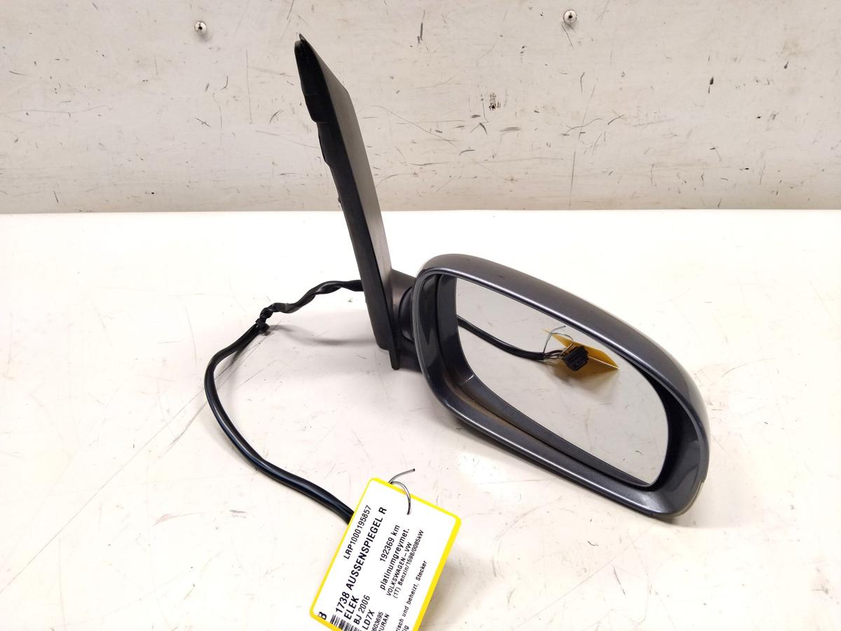 VW Touran 1T orig.Au&szlig;enspiegel rechts elektrisch&beheizt BJ2006 LD7X platinumgreymet.