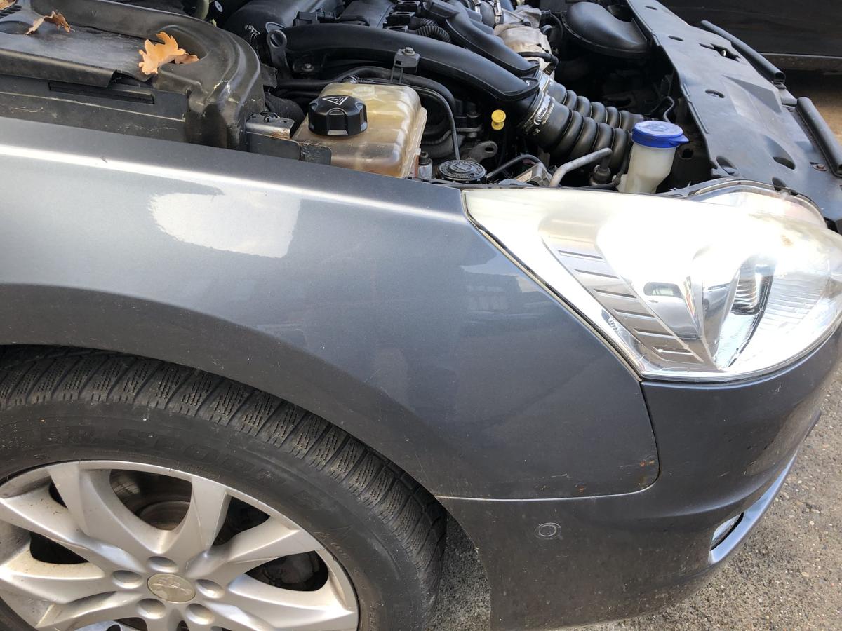 Peugeot 508 ND NE bis14 Kotfl&uuml;gel vorn rechts Beifahrerseite KTH grau Rost