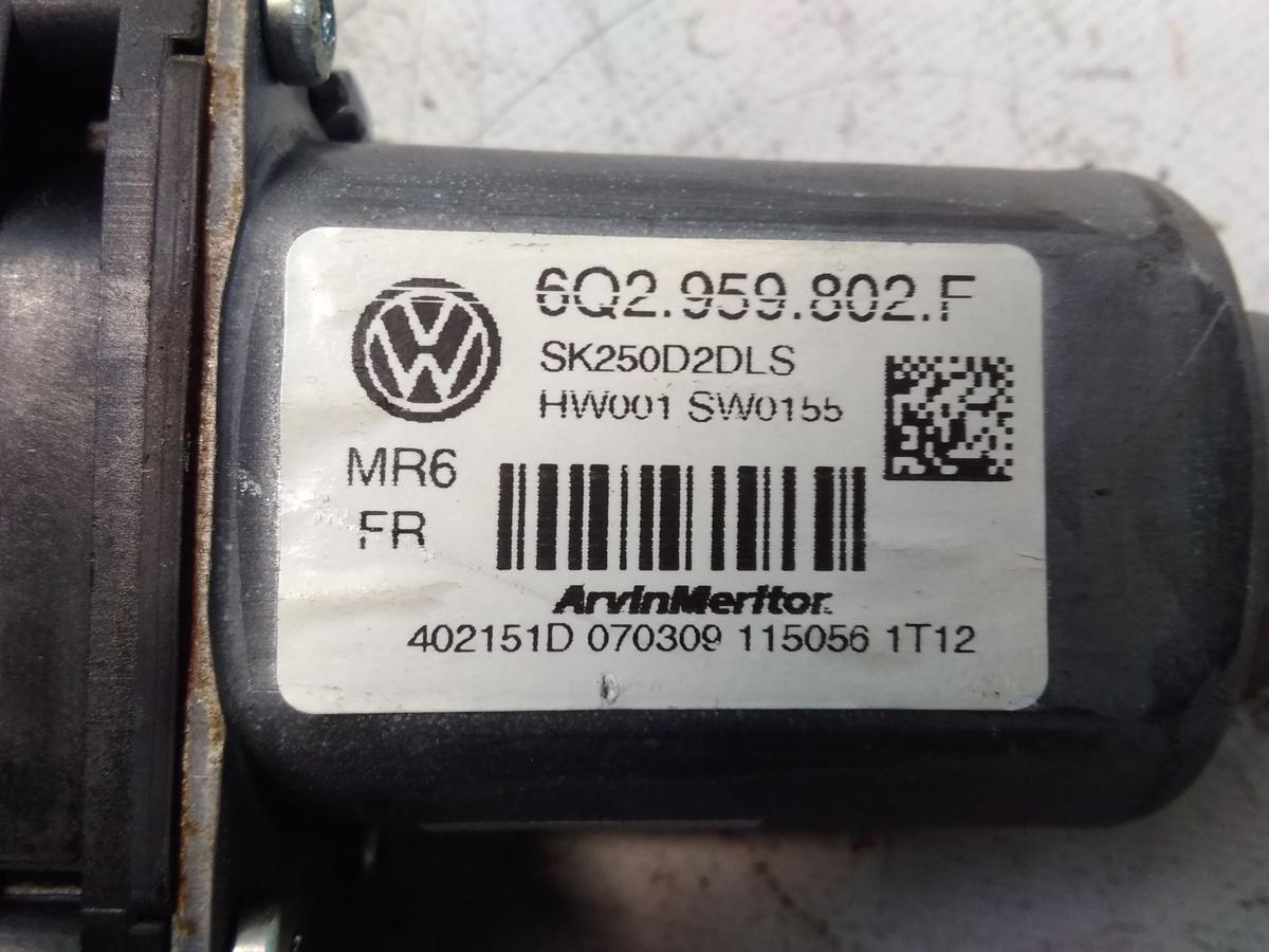 Skoda Fabia 5J Kombi original Fensterhebermotor vorn links 6Q2959802F BJ2009