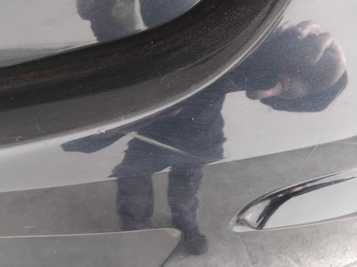 Opel Corsa D original Sto&szlig;stange Sto&szlig;f&auml;nger hinten 5-t&uuml;rig Ozeanblau Z22A BJ2014