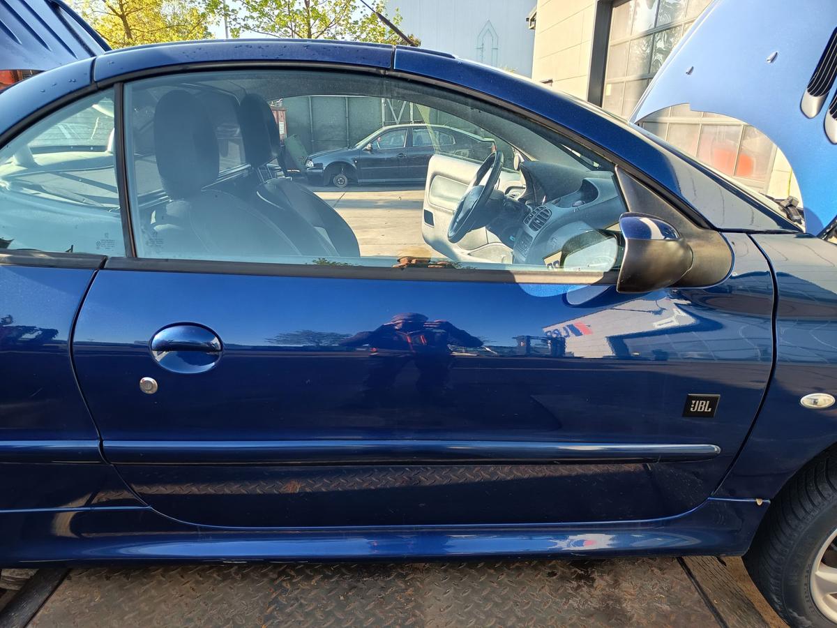 Peugeot 206CC original T&uuml;r rechts Beifahrer KPL Montebello Bj2006